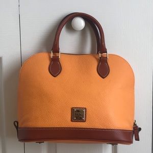 Dooney and Burke orange purse. NWT!
